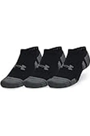 Under Armour UA Performance Cotton 3-pack NS, Svart/Svart/Svart/Pitch Grå, X-Large
