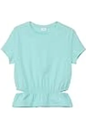 QS by s.Oliver Flickor 2142487 t-shirt med flamma garnstruktur, , M