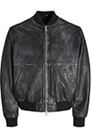 JACK & JONES Herr Jorleather Bomber JKT Styd Aw24, , m, , M