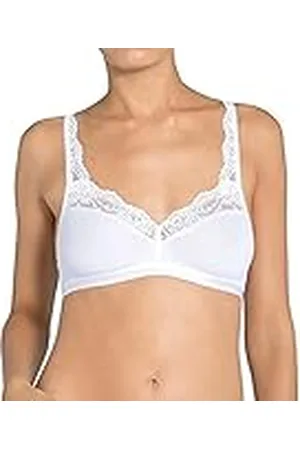 Sloggi Kvinnors romantik Si Bralette, Vitt, 75B