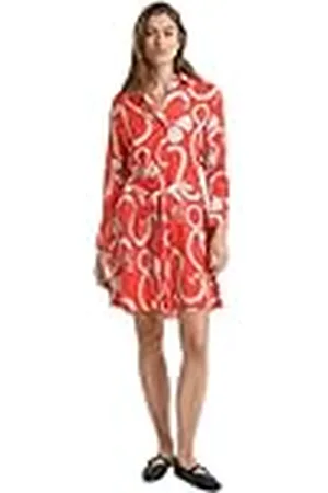 GANT Rel Sailing Print Shirt Dress Klänning, , 42 kvinnor, , 40
