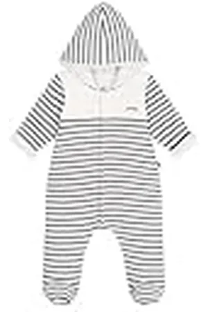 Petit Bateau Unisex barn lång jumpsuit, , 6 månader