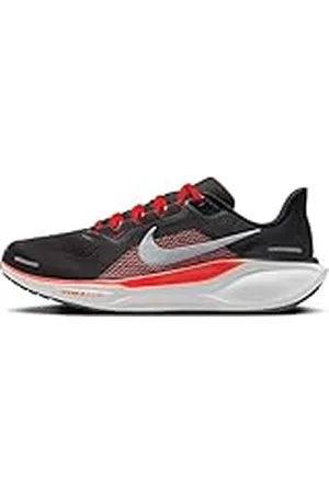 Nike Pegasus 41 Sneaker för män, Dk Smoke Grey Pure Platinum Lt Crimson, 41 EU