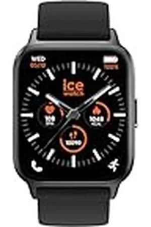 Ice-Watch ICE fit 1.0 Black AMOLED - uppkopplad klocka med silikonarmband - 024104 (1.78 inch)