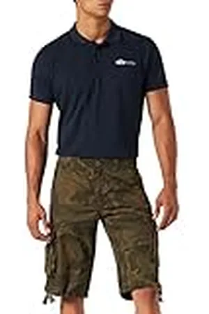 Alpha Industries Jet Camo Bermuda shorts för män, , 31W