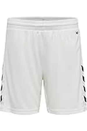 Hummel HmlCORE XK Poly Shorts Kids Shorts, White, 116 barn Unisex, , 116