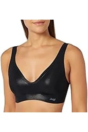 Sloggi Damer Zero Feel Holiday Bralette EX Top, , S, Svart kombination, S