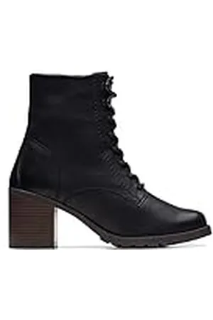 Clarks Dam Clarkwell spets modestövlar, svart WLined Lea, 42 EU, , 42 EU