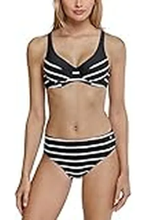 Schiesser Kvinnors Aqua strykbikini/midi-set