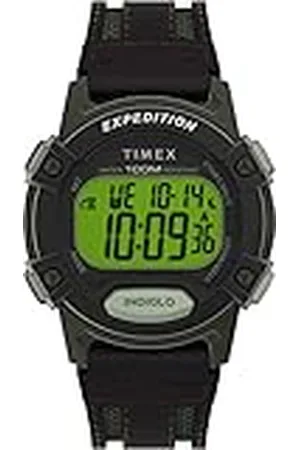 Timex Expedition CAT5 mäns 41mm läderrem Watch TW4B24400