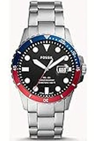 Fossil Klocka för män Fb-01, kvartsrörelse, 42 mm silver rostfritt stålfodral med rostfritt stålrem, FS5657