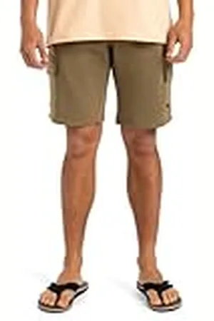 Quiksilver Denim Cargo Jogger Byxor Light Herr Beige XXL, , XXL