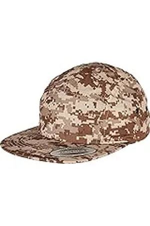Flexfit Yupoong Unisex digital camo jockeykeps med justerbar klippstängning, kamouflagemönster mössa, justerbar storlek en storlek passar alla, , one size
