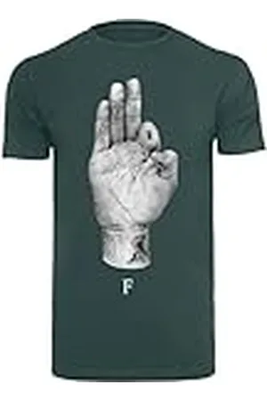 Merchcode T-shirt för män, FMS Sign Lights Tee, normal passform, 100% bomull, M, , M