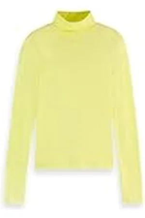 Scotch&Soda Roll Up Neck Ls T-shirt, , L