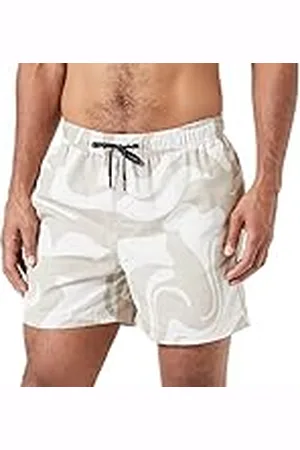 JACK & JONES Herr Jpstfiji Jjoceanday badshorts, Månstråle/crockery, L