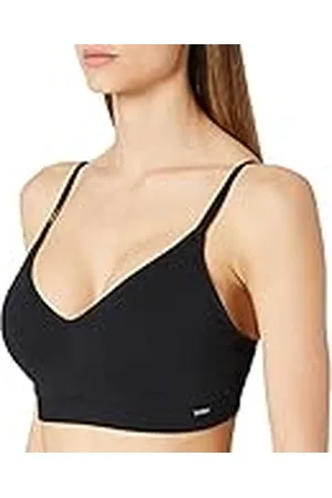 Skiny Dam Bustier löstagbara kuddar BH med full täckning,