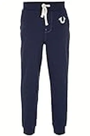 True Religion Herr klassisk logotyp joggingtröja, Ny äkta marinblå, L