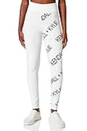 KENDALL + KYLIE K&K W Active Ribbon Logo Leggings KKW351712 (förpackning med 8), , XS