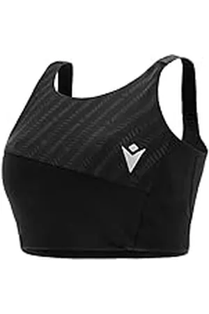 macron Dam Run Scc Serenity Crop BH Evo Blk Emb Wmn, , L, , L