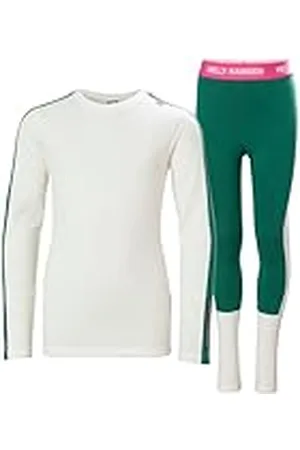Helly Hansen Unisex barn Jr Lifa Merino medelvikt set baslager set, , 16 år