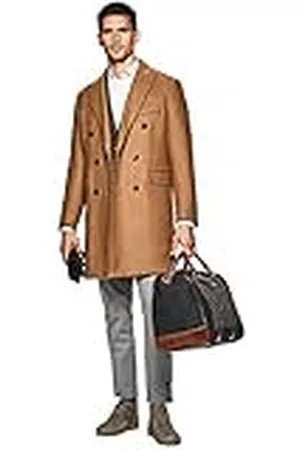 Hackett Herr kamel broken twill Db jacka, , 36W/34L