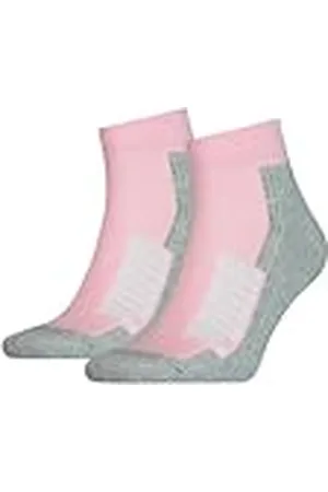 PUMA Unisex kvartsstrumpor, rosa, 39/42 (2-pack), , 42 EU