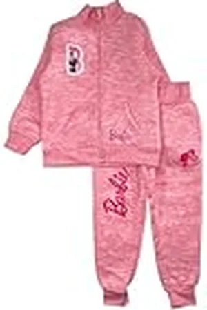 Disney Barbie Pink Girl Jogging - Bekvämt sportset för barn - perfekt för aktiviteter och fritidskläder, , 6 �r