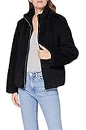 SPARKZ COPENHAGEN Kinga Fake Fur Bomber fuskpäls för kvinnor