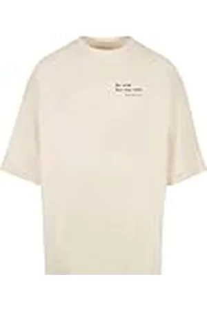 Merchcode T-shirt för män, 100% bomull, vitsand, L, , L