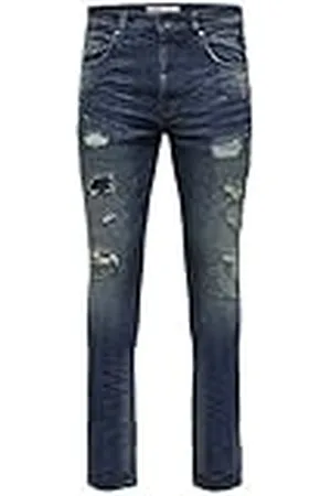 Only & Sons Herr raka ben jeans Onsweft 1755 Pa Noos, , 31W / 30L