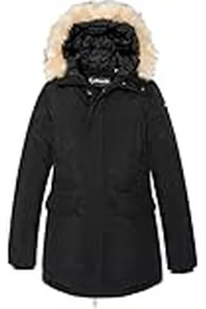 Schott NYC JKTNELLYW Parka huvtröja fuskpäls Schott, , M vuxen