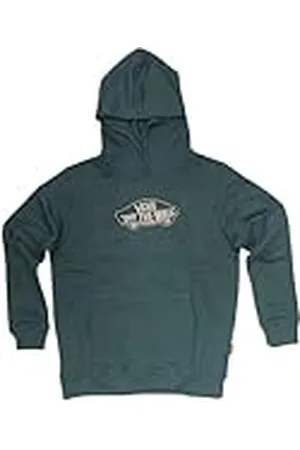 Vans Klassisk grön pullover huvtröja, grön, XL, , 14-16 År