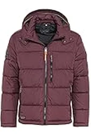 Camel Active Herr fodrad jacka med huva, röd, 62
