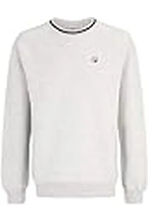 Fila BILECIK Raglan Crew Sweatshirt för män, Light Grey Melange, S, , S