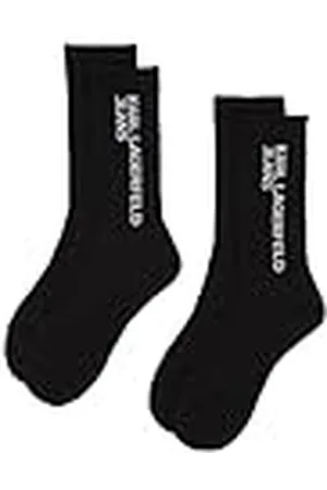 Karl Lagerfeld Essential Logo Socks Set (2 st) herr essential logo socks set (2 st) Modern, , 42-46