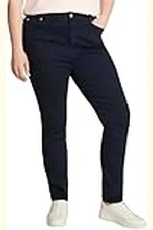 Tommy Hilfiger Kvinnors CRV HARLEM U SKINNY HW CLR WW0WW45984, blå, 52, , 52