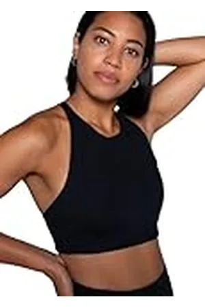 GIRLFRIEND COLLECTIVE Sports Bra, Low impact Classic Women’s Sports Bra, Cross-Back, Without padding and underwire, for Fitness, Running, Yoga, Pilates, Wellness, Training, Sizes XXS-6XL