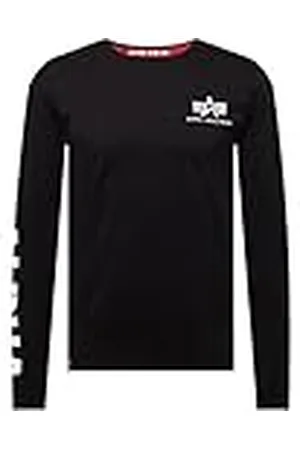 Alpha Industries Sleeve Print Heavy LS Långärmad för män Black