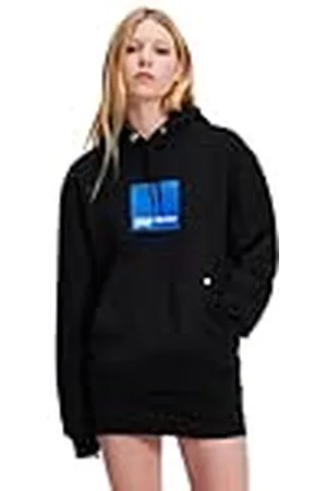 Karl Lagerfeld Klj regular logo huvtröja sweatshirt med huva, , XL