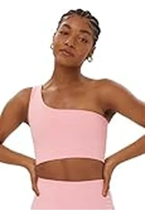 GIRLFRIEND COLLECTIVE Sports Bra, Women’s Sports Bra, One Shoulder, Compressive