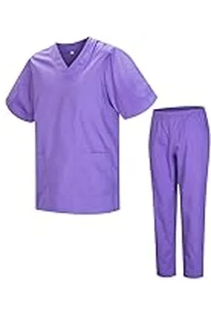 MISEMIYA Pack * 2 Pcs - CASACA Y PANTALÓN SANITARIOS UNISEX UNIFORMES SANITARIOS MÉDICOS 2-817-8312 - M