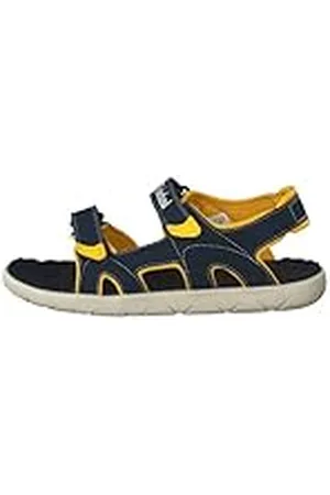 Timberland Unisex barn perkins rad 2-rem (barn) öppen tå sandaler barn, Blå - - 29 EU