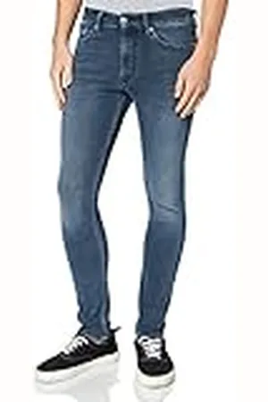 Kings of Indigo John Slim Jeans för män, , 38W x 32L