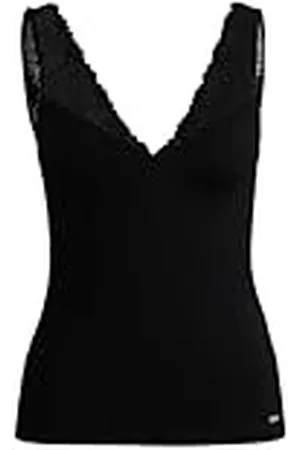 HUGO BOSS Bianca_top Pyjama_T_Shirt för kvinnor, , M