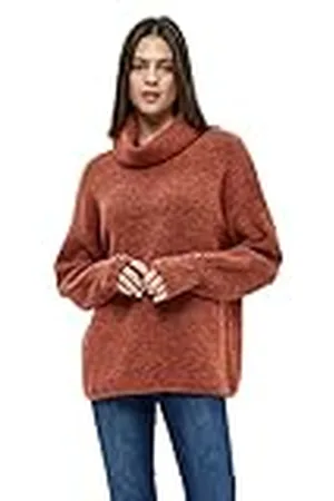 DESIRES Dam Juna Turtleneck, Redwood Melange, S