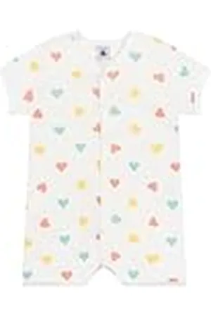 Petit Bateau Unisex babykombination, , 3 månader