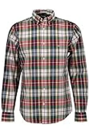 GANT REG POPLIN Tartan Check skjorta, , M