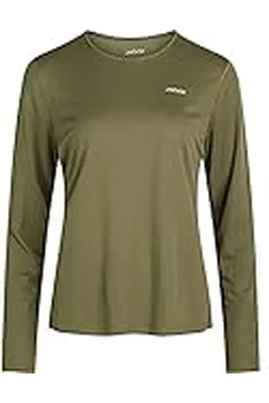 ZEBDIA Kvinnor L/S Sport Tee Army