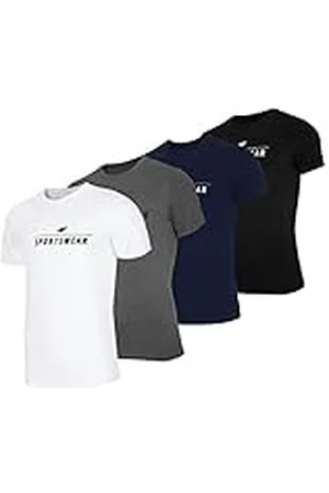4F Unisex vuxen Nosh4-tsm004-27m_m t-shirt, grå, S